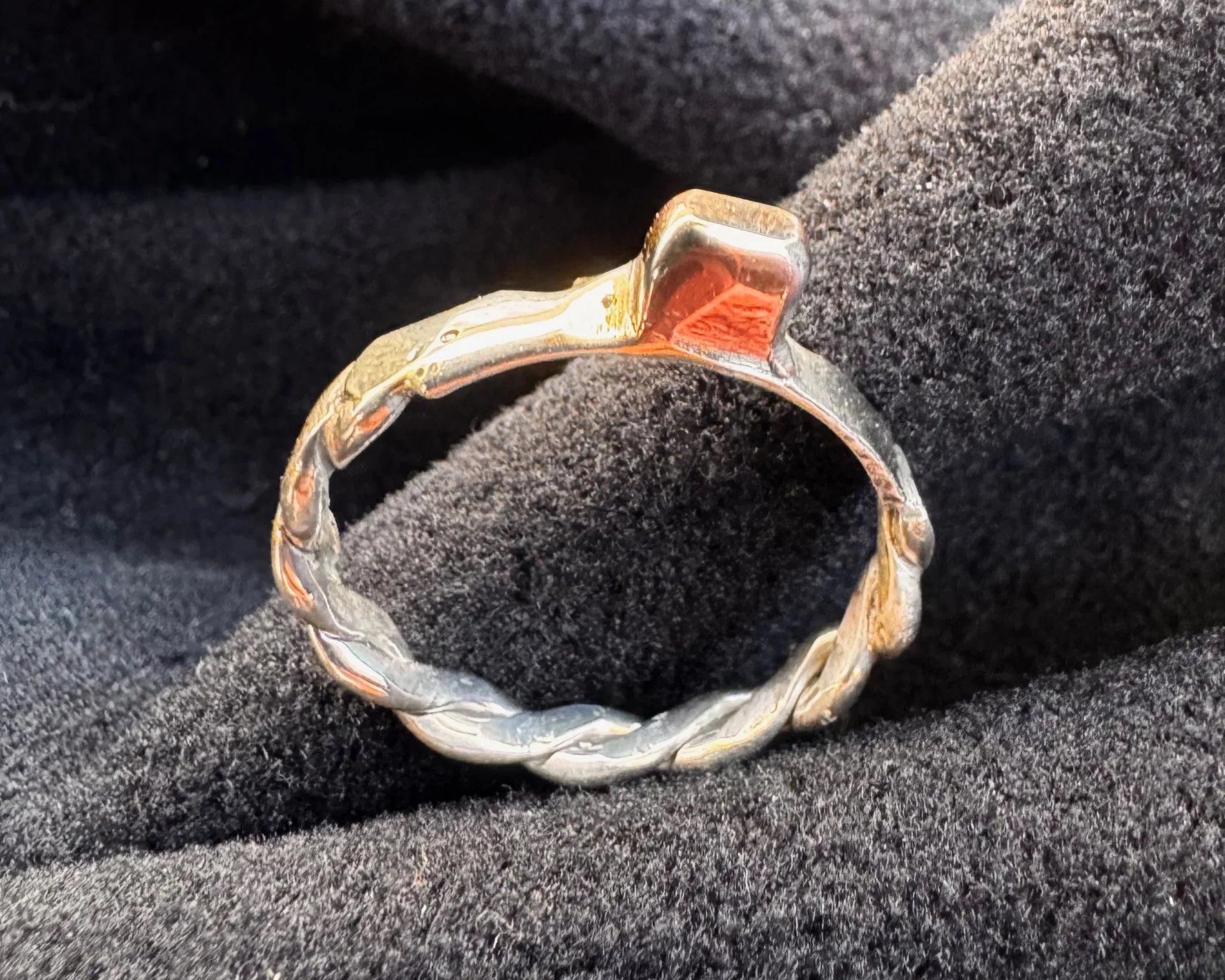 Silversmithing in Art Workshop